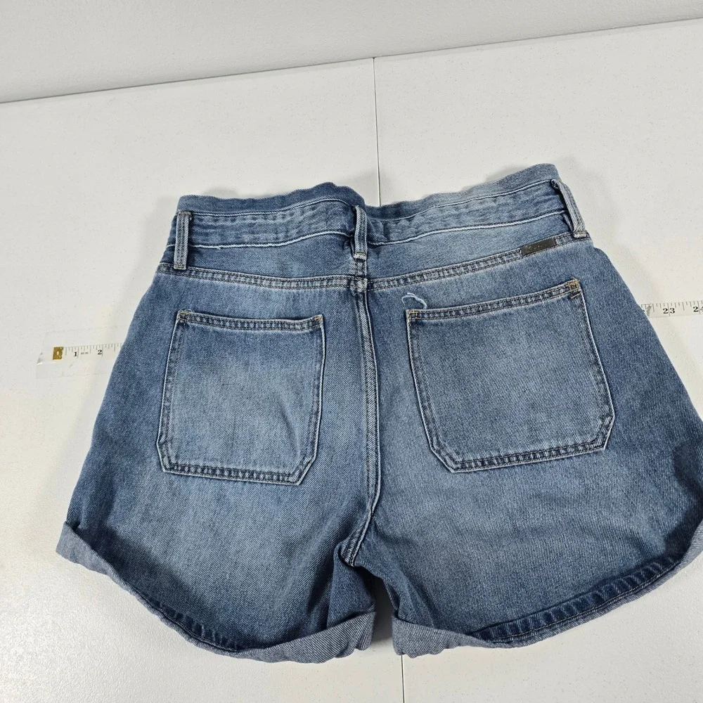 KanCan Women Medium Wash Cuffed Denim Shorts‎ KC7854D Size 29
